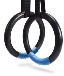 PACEARTH Gymnastic Rings 1100lbs Capacity with 14.76ft Adjustable Buckle Straps